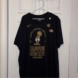 Nike Black Boston Celtics Champions T-Shirt